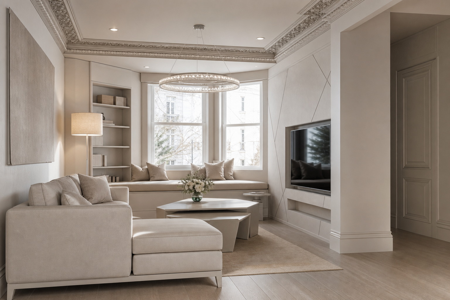 Second original living room used as the content image
