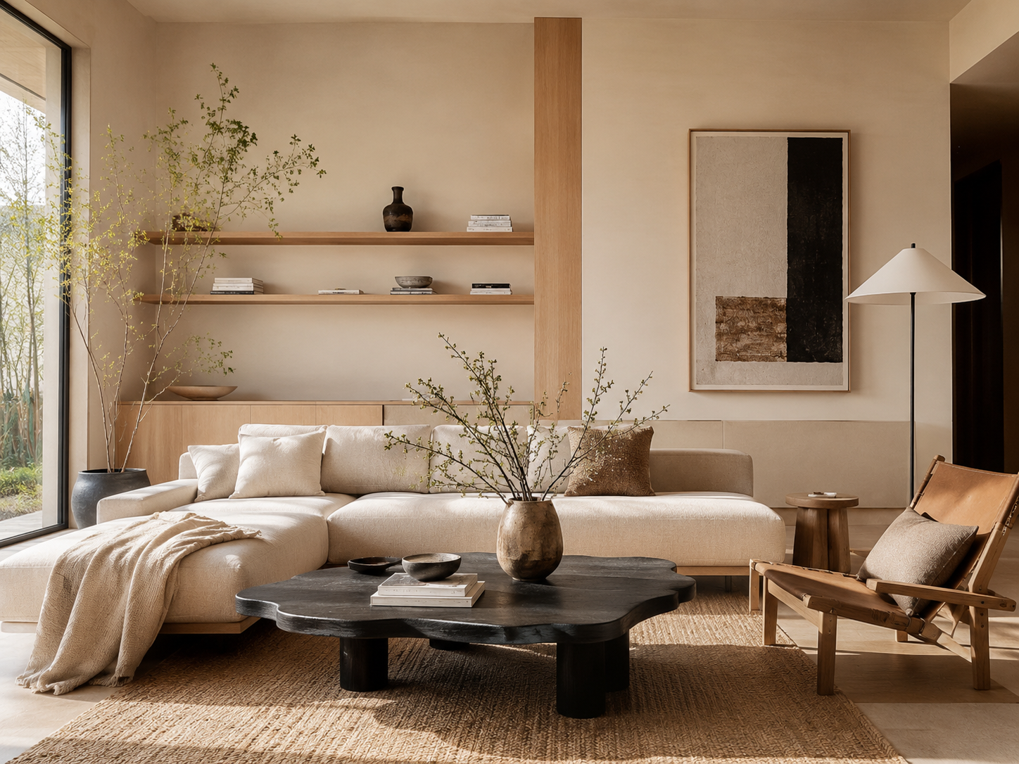 Japandi interior style direction