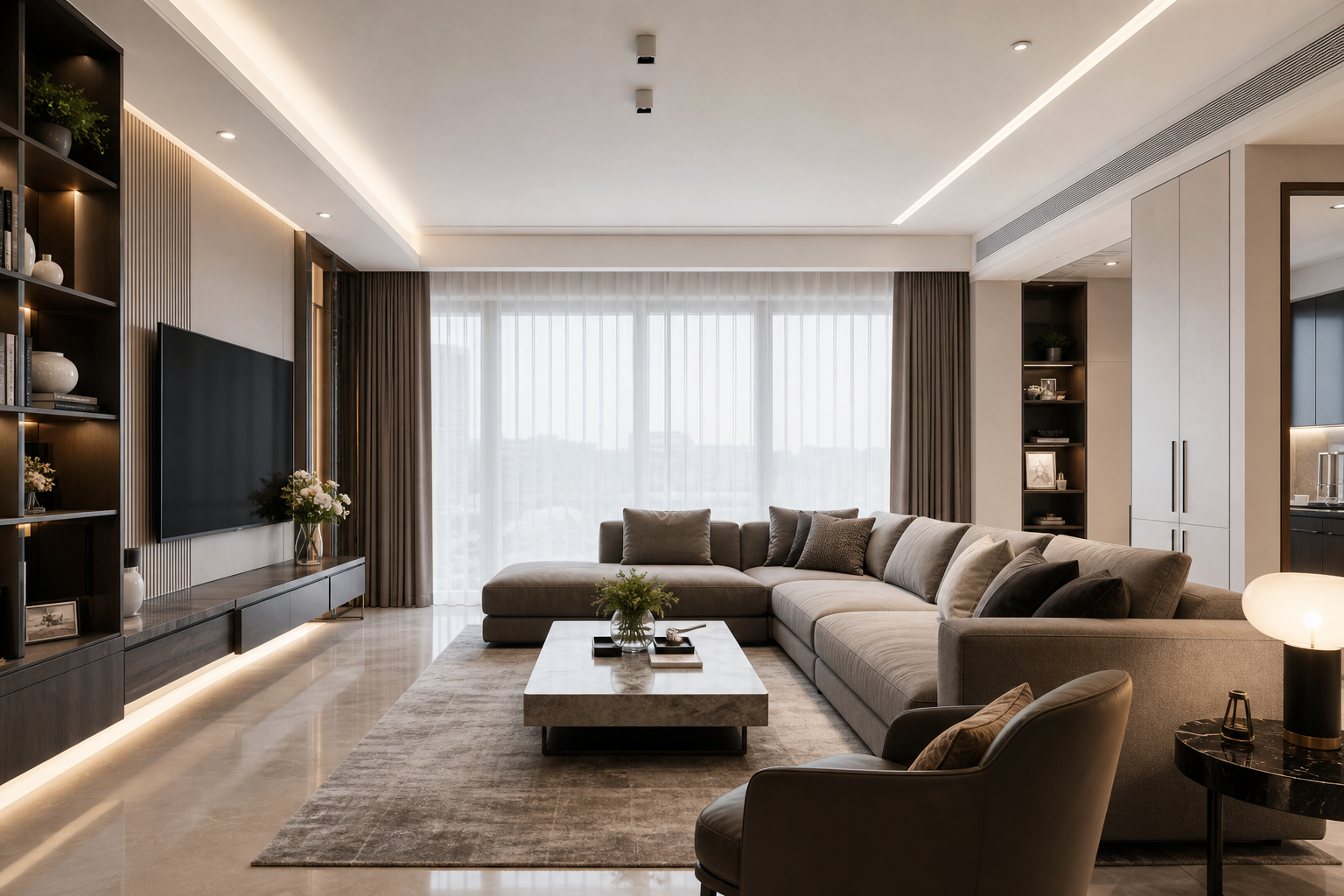 First living room style reference image